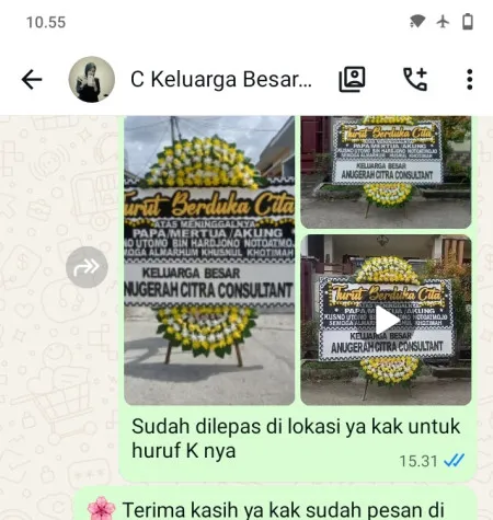 Pengiriman Papan Bunga Duka Kawengan Jepon